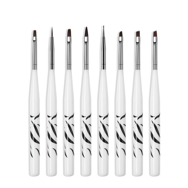Set de Pinceles para Uñas – Precisión y Estilo en Cada Trazo