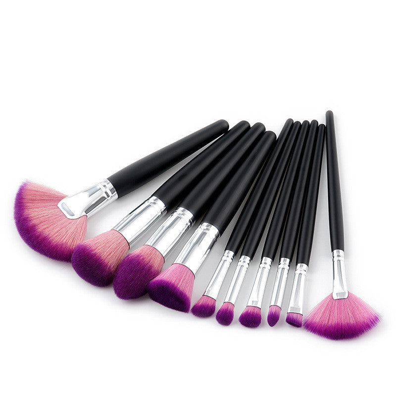 Set de 10 Pinceles de Maquillaje Profesional – Varios Colores