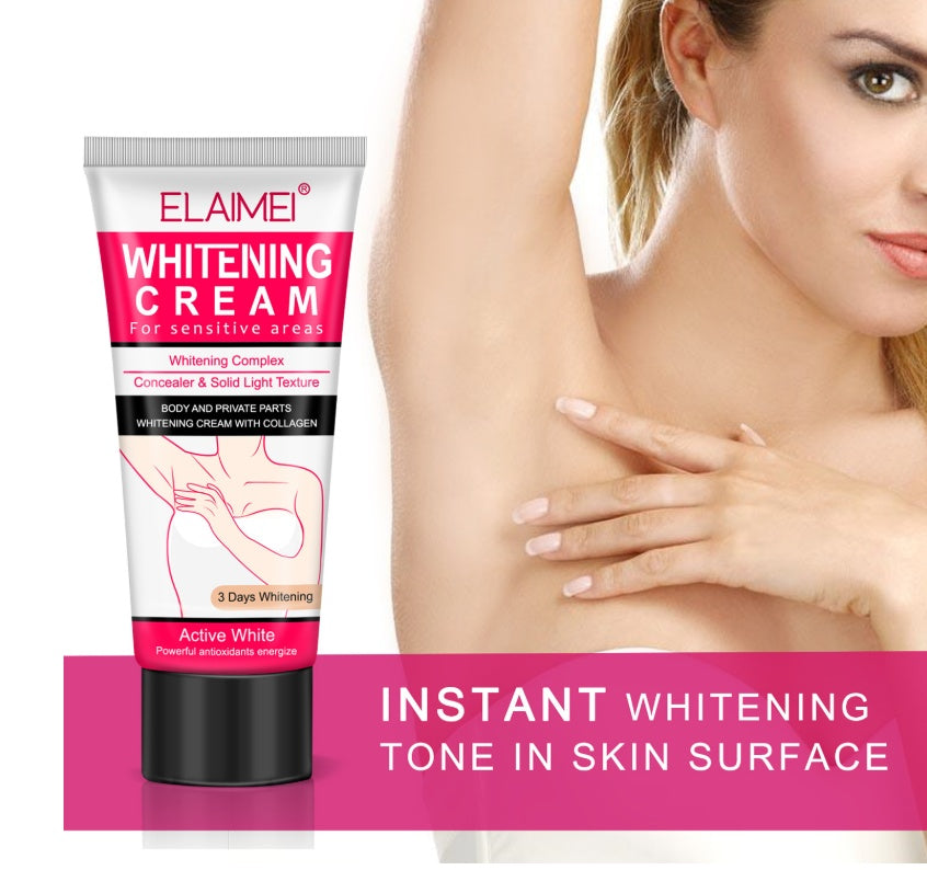 His Majesty Crema Blanqueadora – Piel Radiante, Suave y Lista para Impresionar