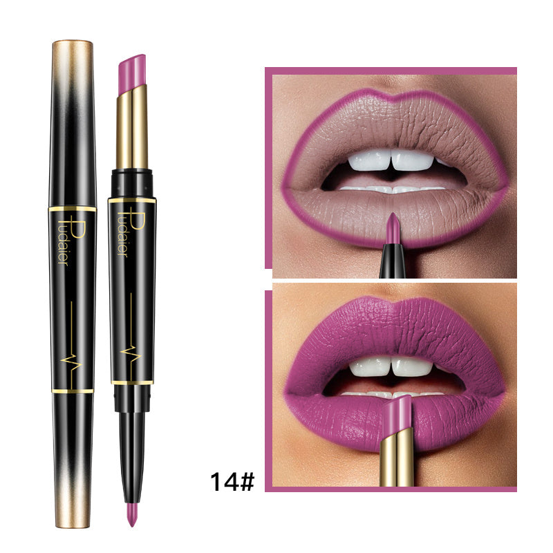 Doble Impacto de Color – Delineador & Labial 2 en 1