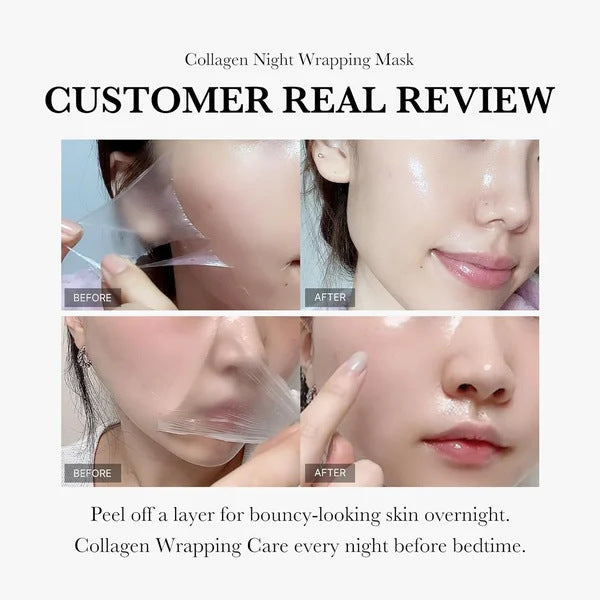 Mascarilla Facial Nocturna con Colágeno – Hidratación, Reafirmación y Cuidado Intensivo