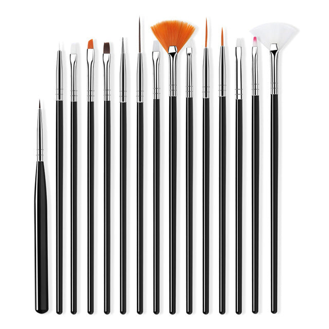 Set de Pinceles para Uñas – Precisión y Estilo en Cada Trazo