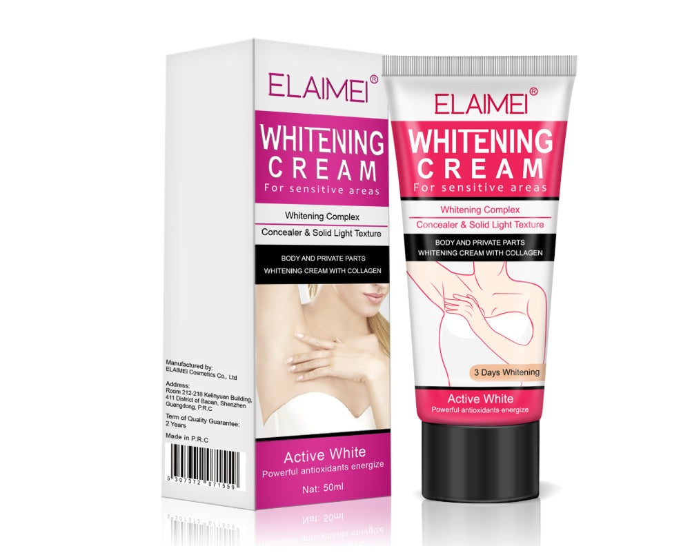 His Majesty Crema Blanqueadora – Piel Radiante, Suave y Lista para Impresionar