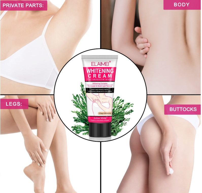 His Majesty Crema Blanqueadora – Piel Radiante, Suave y Lista para Impresionar