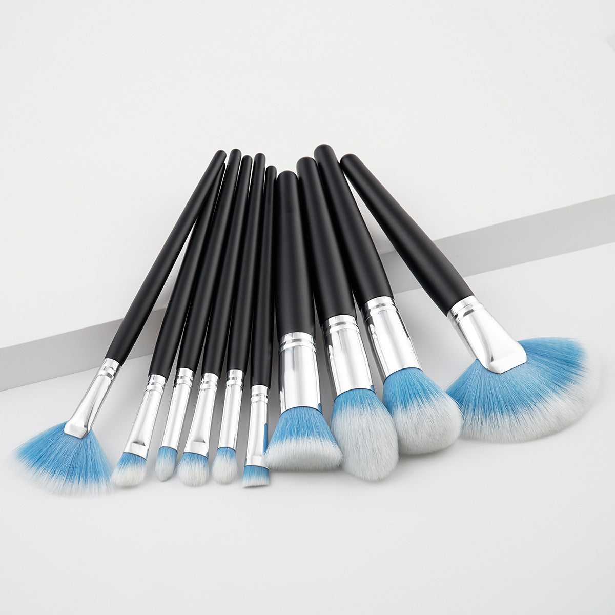 Set de 10 Pinceles de Maquillaje Profesional – Varios Colores