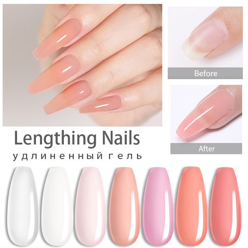 Kit de Gel para Extensión de Uñas – Uñas Largas y Perfectas desde Casa