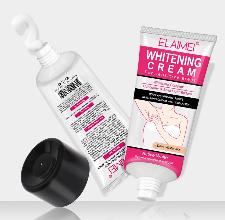 His Majesty Crema Blanqueadora – Piel Radiante, Suave y Lista para Impresionar