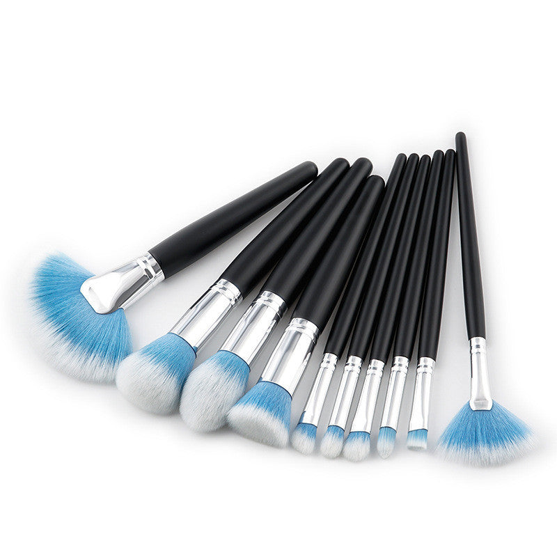 Set de 10 Pinceles de Maquillaje Profesional – Varios Colores