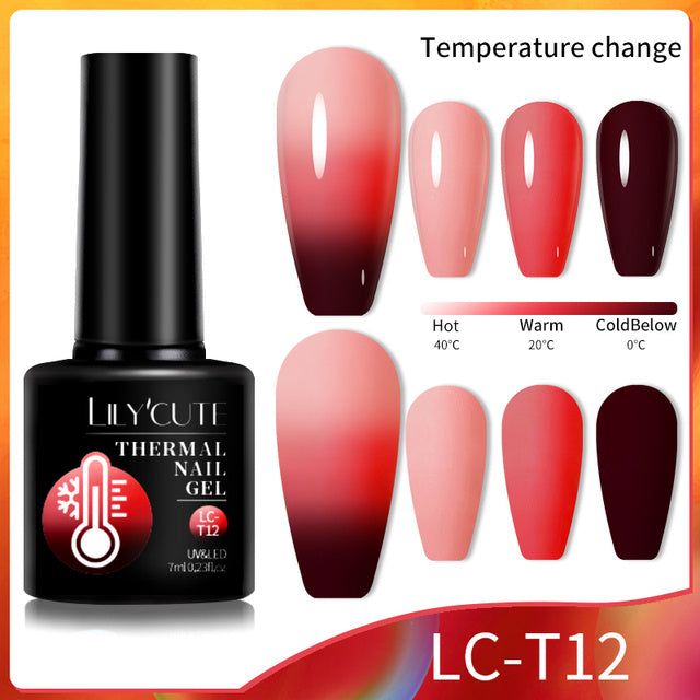 Esmalte en Gel que Cambia de Color – ¡Magia en tus Uñas!