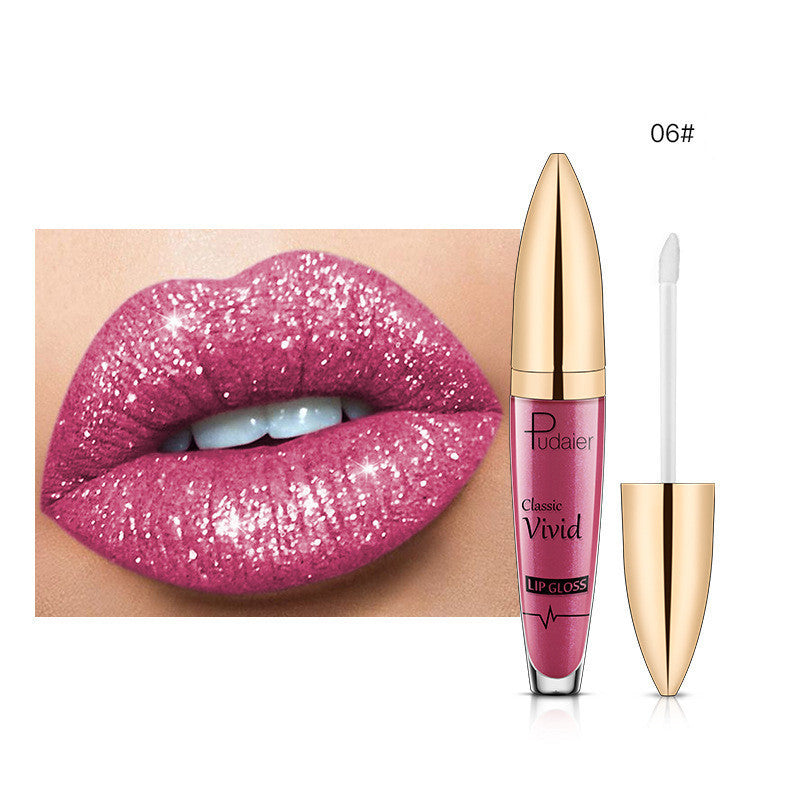 Luz en tus Labios – Elegancia con Destellos de Diamante