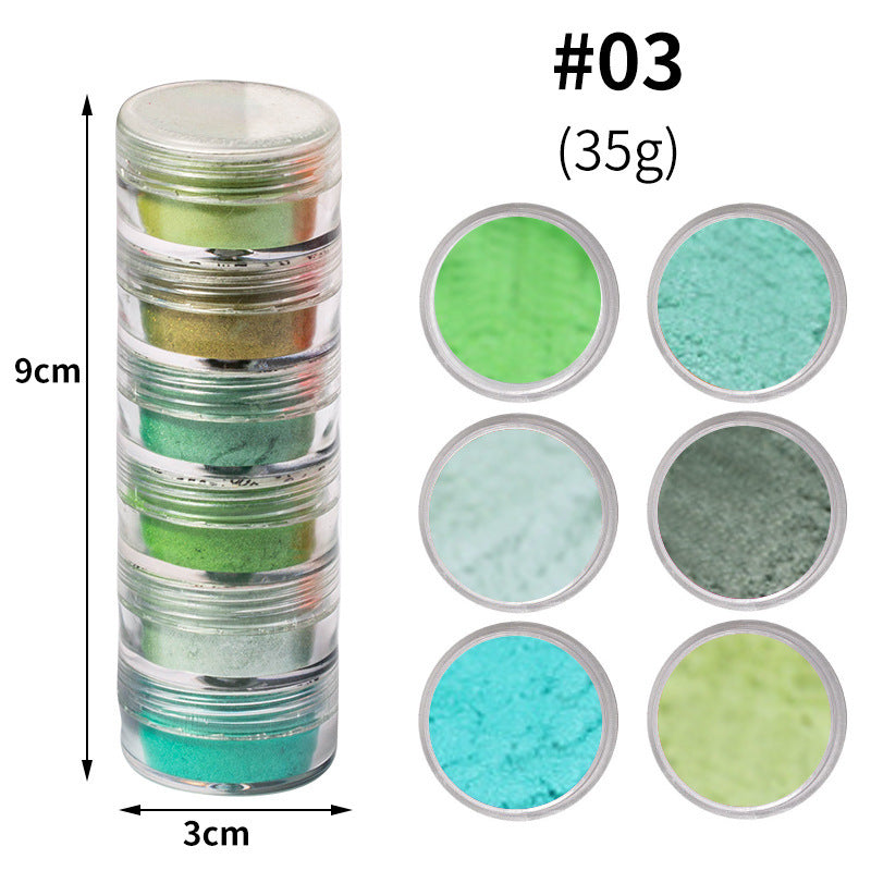 Polvo Fluorescente Efecto Fuegos Artificiales – 6 Colores Luminosos y Mágicos