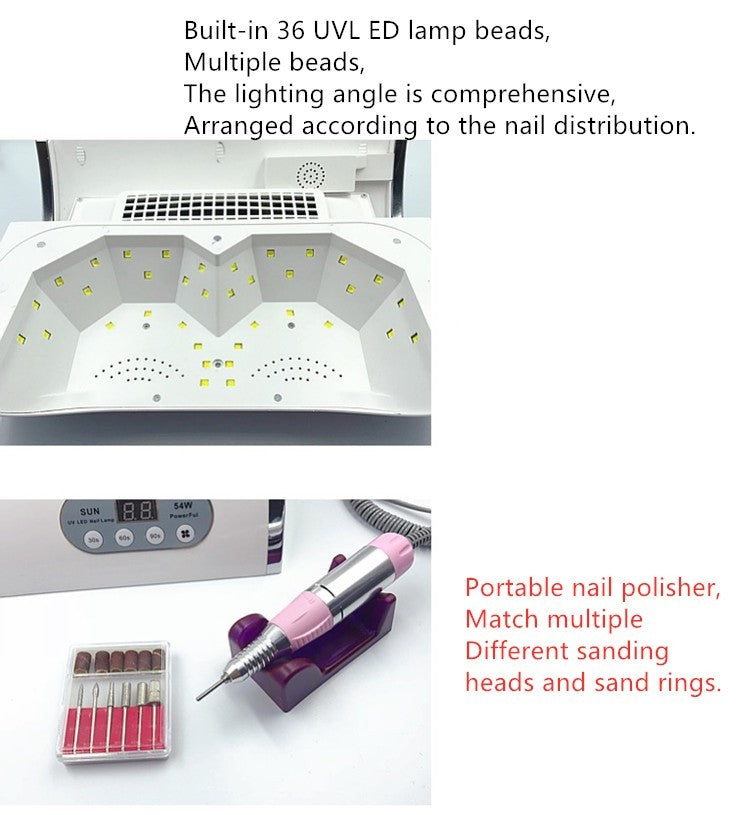 Máquina Multifuncional para Uñas Pulido y Más en un Solo Dispositivo