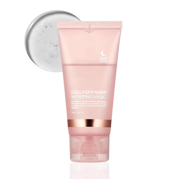 Mascarilla Facial Nocturna con Colágeno – Hidratación, Reafirmación y Cuidado Intensivo