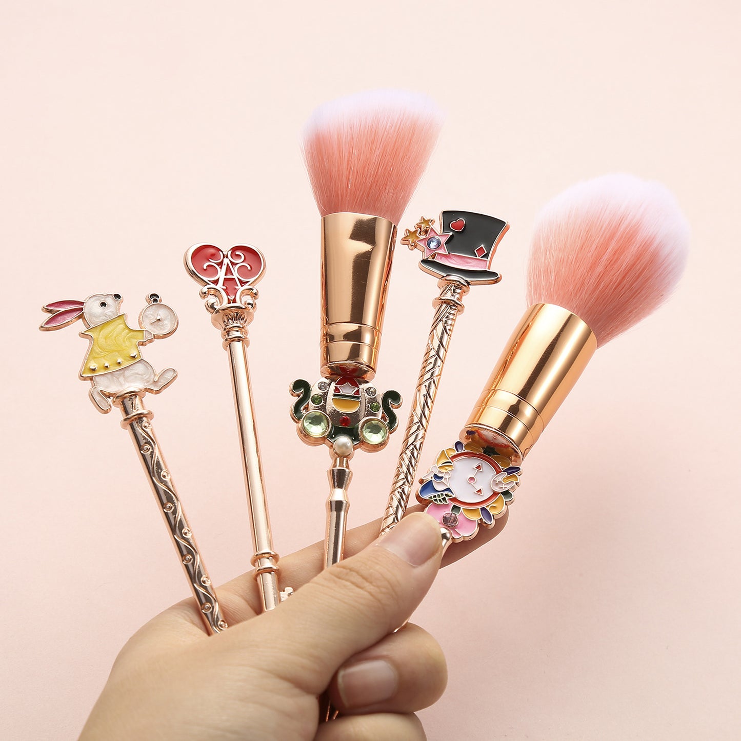 Set de Brochas de Maquillaje Profesional – Elegancia y Precisión en Cada Trazo