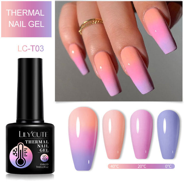 Esmalte en Gel que Cambia de Color – ¡Magia en tus Uñas!