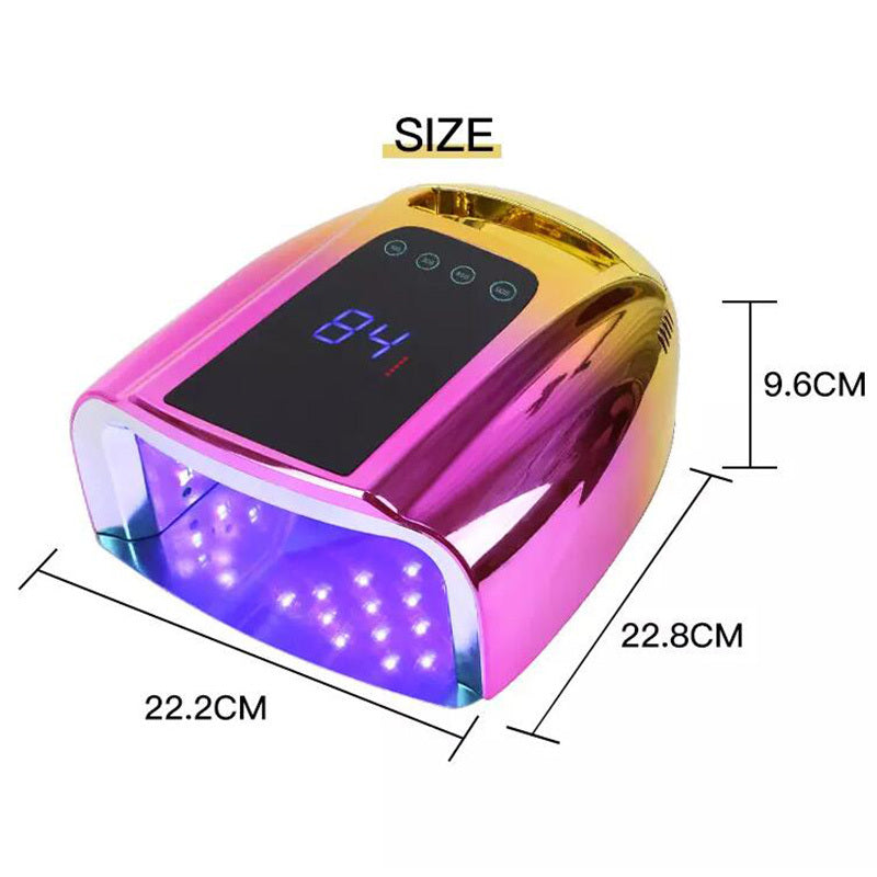 Lámpara de Uñas SN475G Recargable – Potencia, Estilo y Libertad sin Cable