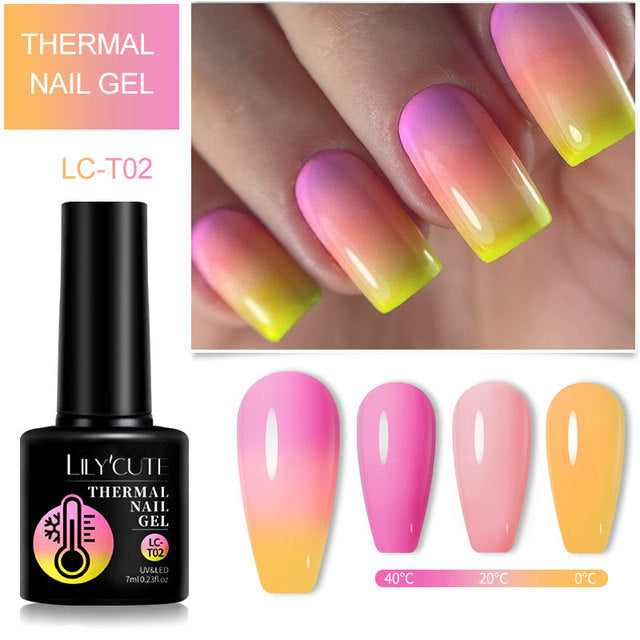 Esmalte en Gel que Cambia de Color – ¡Magia en tus Uñas!