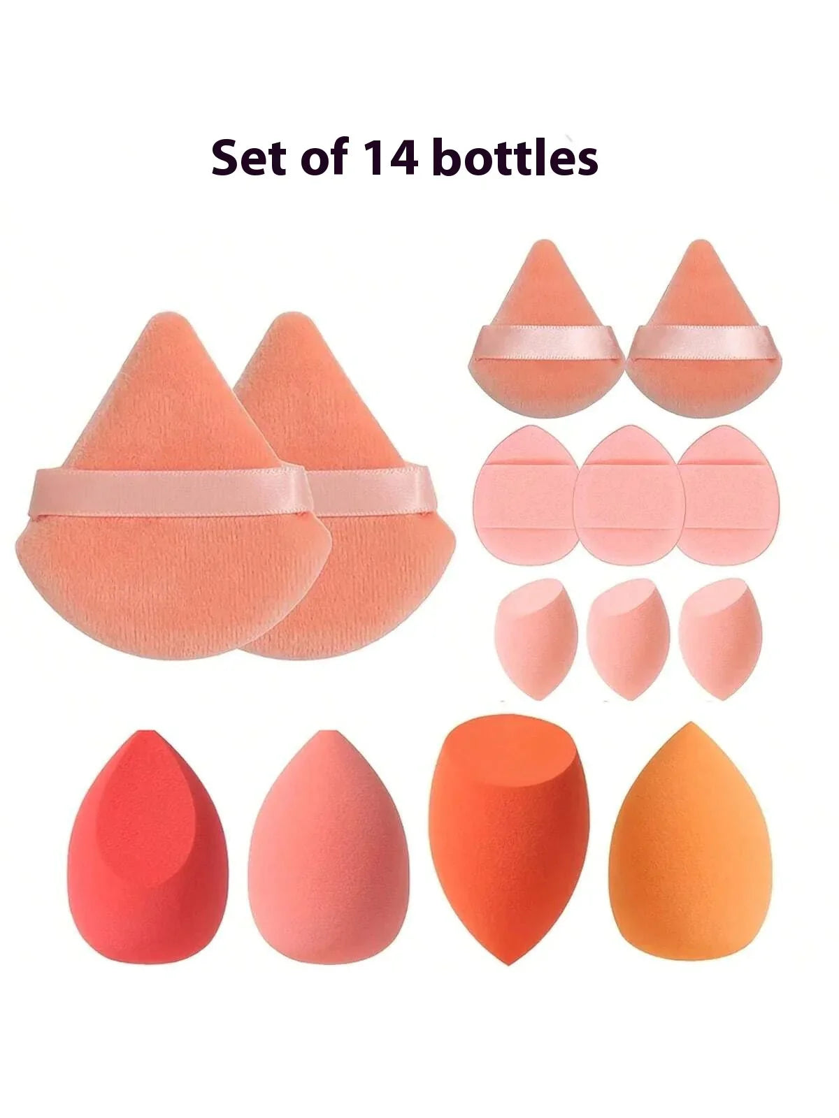 Set de Esponjas de Maquillaje