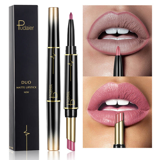 Doble Impacto de Color – Delineador & Labial 2 en 1
