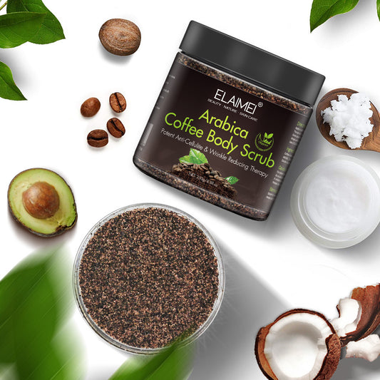 Revive tu Piel con Exfoliante Corporal de Café Premium