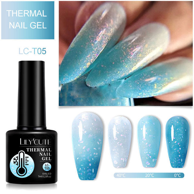 Esmalte en Gel que Cambia de Color – ¡Magia en tus Uñas!