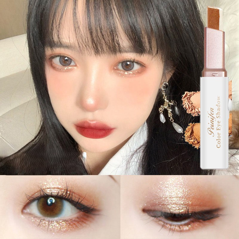 Sombra de Ojos Doble Color – Mirada Radiante en un Solo Paso
