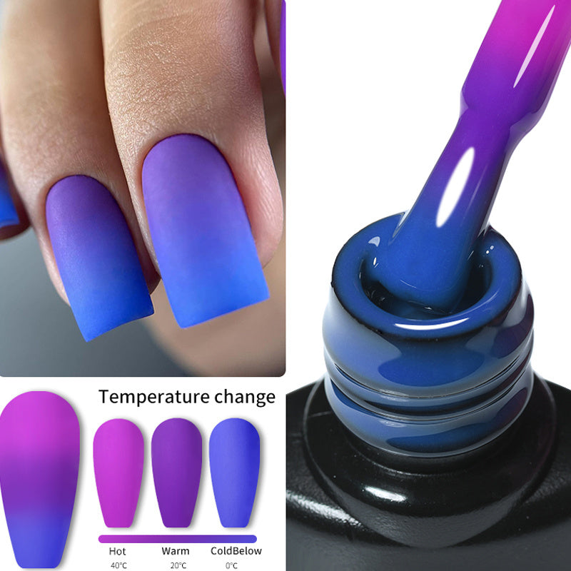Esmalte en Gel que Cambia de Color – ¡Magia en tus Uñas!