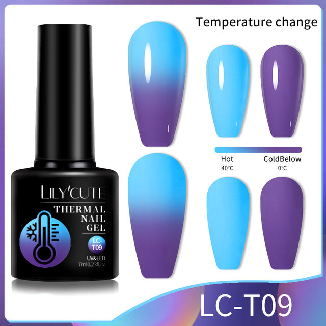 Esmalte en Gel que Cambia de Color – ¡Magia en tus Uñas!