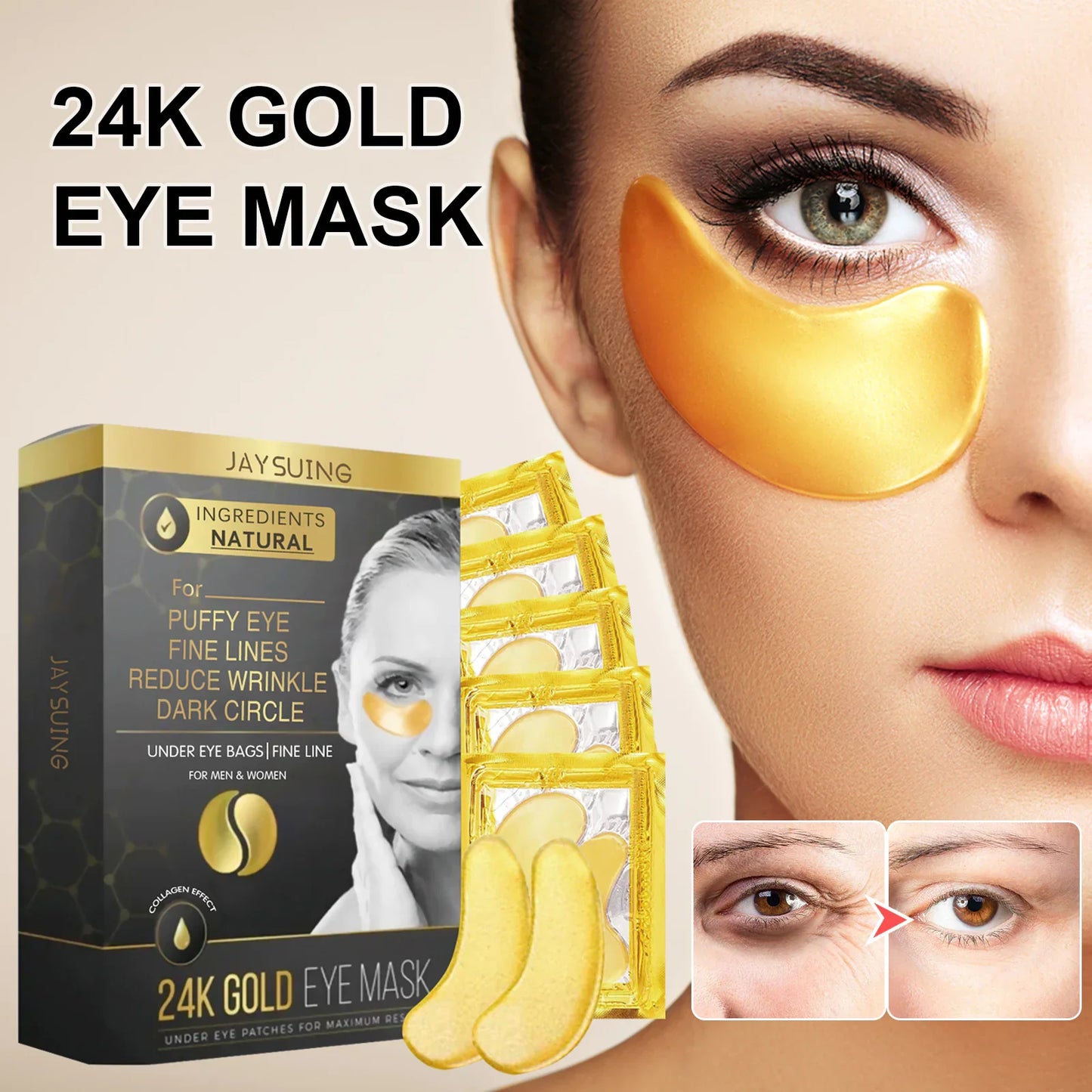 Mascarilla Reafirmante Hidratante para Ojos