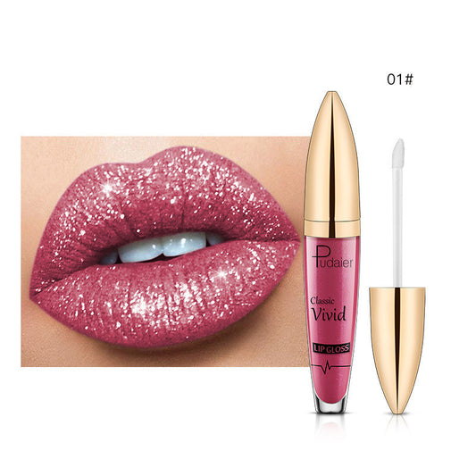 Luz en tus Labios – Elegancia con Destellos de Diamante