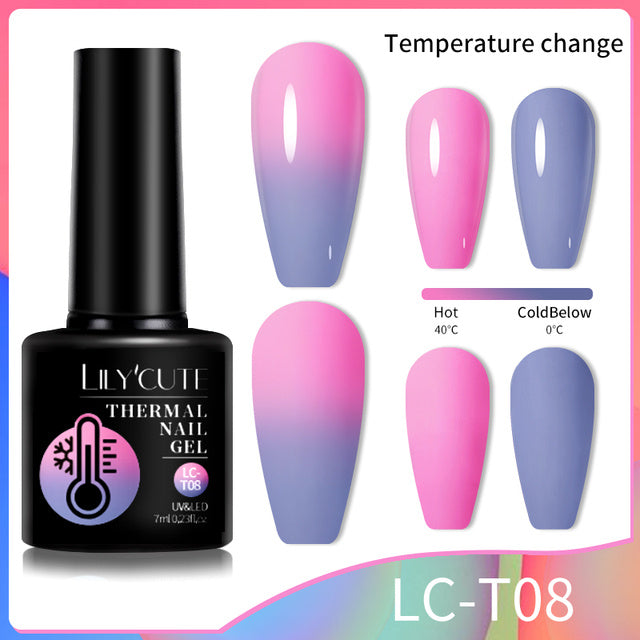 Esmalte en Gel que Cambia de Color – ¡Magia en tus Uñas!