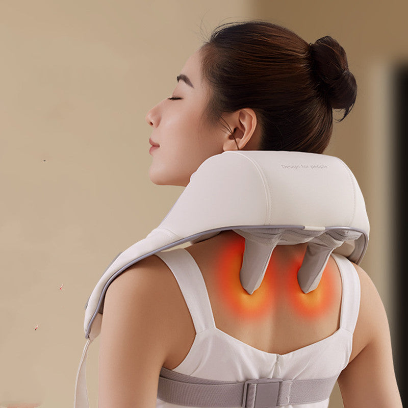Masajeador Inteligente de Cuello y Hombros – Alivio Profundo con Calor y Tecnología Biónica