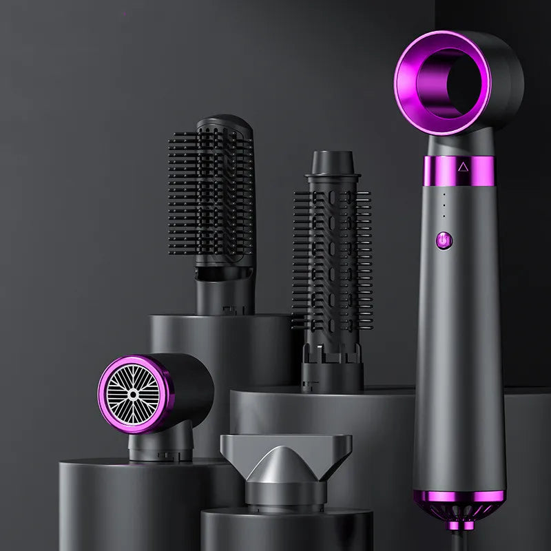 5-in-1-Haartrockner mit automatischem Lockenstab 